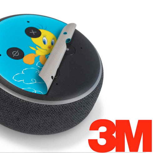 Looney Tunes Tweety Bird Flying Amazon Echo Dot Skin