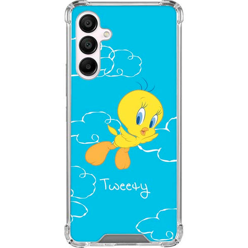 Looney Tunes Tweety Bird Flying Galaxy A16 5G Clear Case