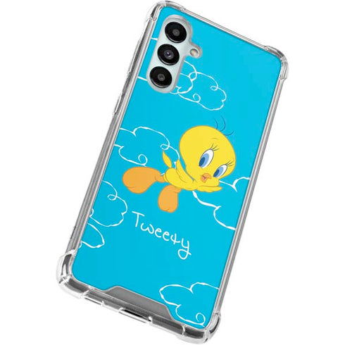 Looney Tunes Tweety Bird Flying Galaxy A16 5G Clear Case