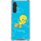 Looney Tunes Tweety Bird Flying Galaxy A17 Clear Case