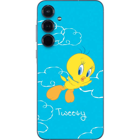 Looney Tunes Tweety Bird Flying Galaxy A35 5G Skin