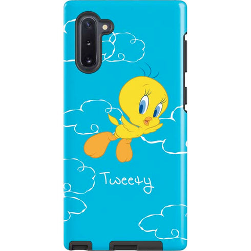 Looney Tunes Tweety Bird Flying Galaxy Cases