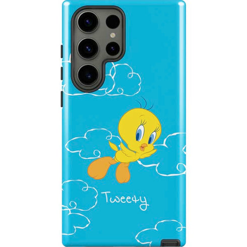 Looney Tunes Tweety Bird Flying Galaxy S23 Ultra Pro Case