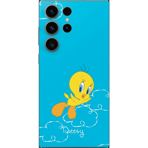 Looney Tunes Tweety Bird Flying Galaxy S24 Ultra Skin