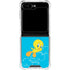 Looney Tunes Tweety Bird Flying Galaxy Z Flip6 Clear Case