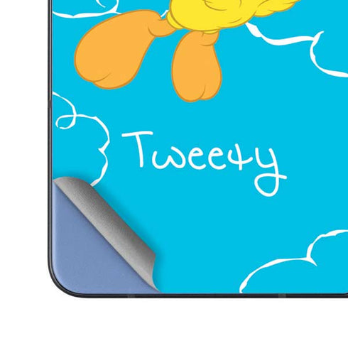 Looney Tunes Tweety Bird Flying Galaxy Z Fold5 5G Skin