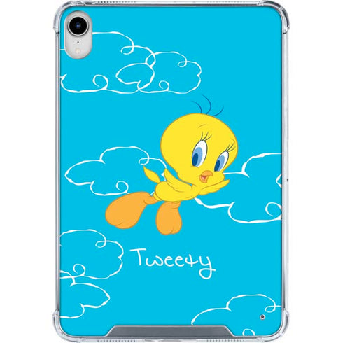 Looney Tunes Tweety Bird Flying iPad 11th Gen (2025) Clear Case