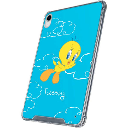 Looney Tunes Tweety Bird Flying iPad 11th Gen (2025) Clear Case