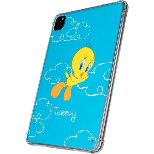Looney Tunes Tweety Bird Flying iPad Pro 11in (2024) Clear Case