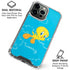 Looney Tunes Tweety Bird Flying iPhone 16 Pro Clear Case