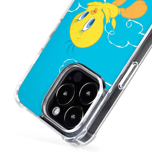Looney Tunes Tweety Bird Flying iPhone 16 Pro MagSafe Case
