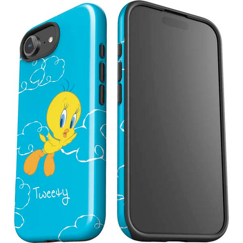 Looney Tunes Tweety Bird Flying iPhone 16e Impact Case