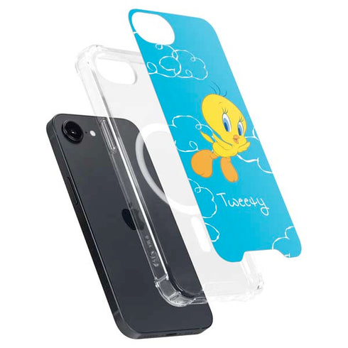 Looney Tunes Tweety Bird Flying iPhone 16e MagSafe Case