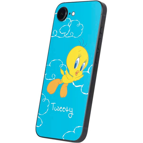Looney Tunes Tweety Bird Flying iPhone 16e Skin