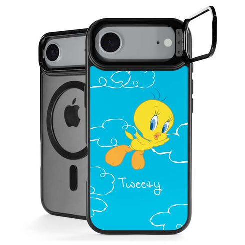 Looney Tunes Tweety Bird Flying iPhone 17 Air Kickstand Case
