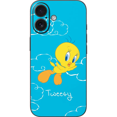 Looney Tunes Tweety Bird Flying iPhone 17 Skin