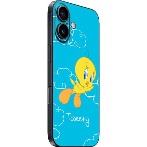 Looney Tunes Tweety Bird Flying iPhone 17 Skin
