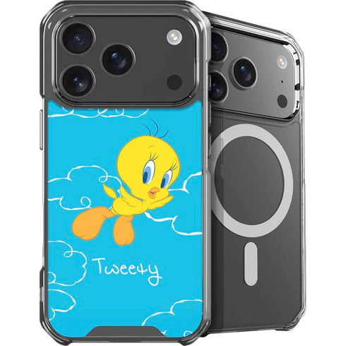 Looney Tunes Tweety Bird Flying iPhone 18 Pro MagSafe Case