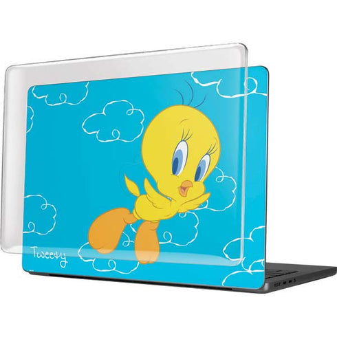 Looney Tunes Tweety Bird Flying MacBook Pro 14in (2021-24) Case plus Skin