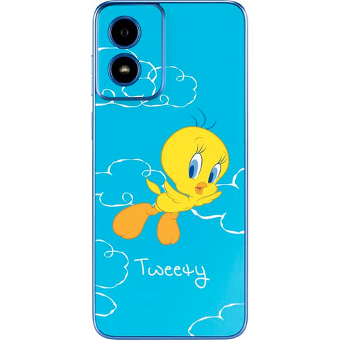 Looney Tunes Tweety Bird Flying Moto G Play 4G (2024) Skin