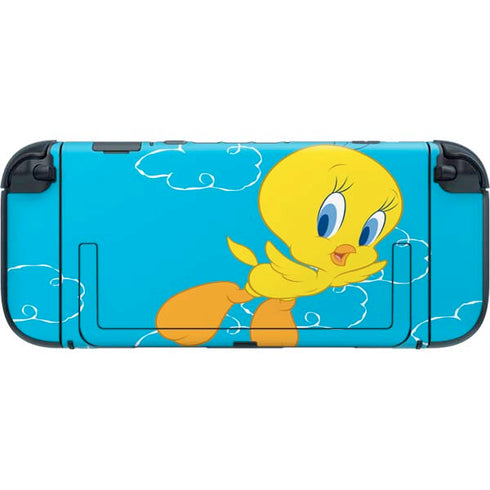 Looney Tunes Tweety Bird Flying Nintendo Switch 2 (2025) with Joy-Con Skin