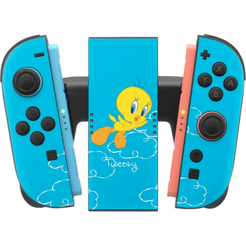 Looney Tunes Tweety Bird Flying Nintendo Switch 2 (2025) Joy-Con Controller Skin
