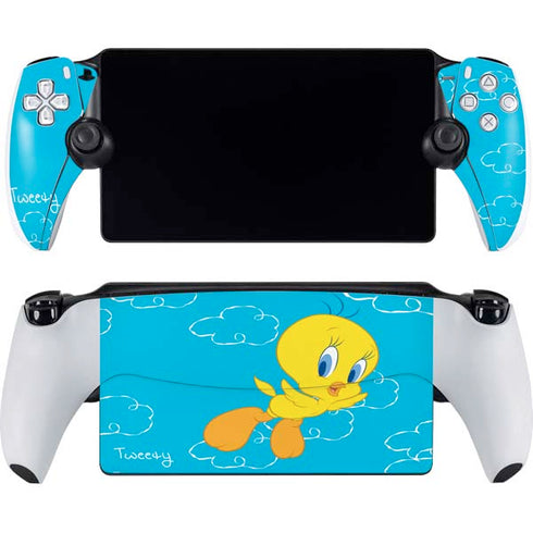 Looney Tunes Tweety Bird Flying PlayStation PS5 Skins