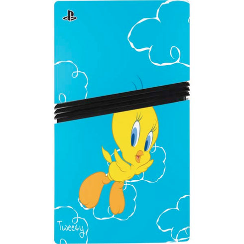 Looney Tunes Tweety Bird Flying PS5 Pro Bundle Skin