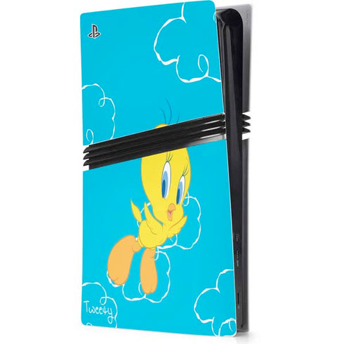 Looney Tunes Tweety Bird Flying PlayStation PS5 Skins