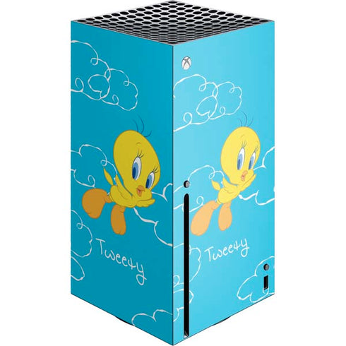 Looney Tunes Tweety Bird Flying Xbox Series X Skins