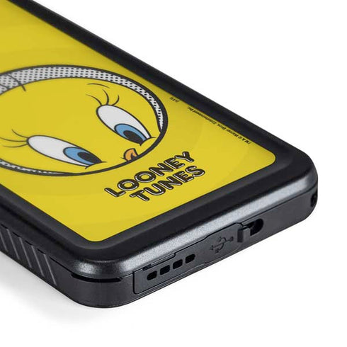 Looney Tunes Tweety Bird Full Galaxy S24 Plus Waterproof Case