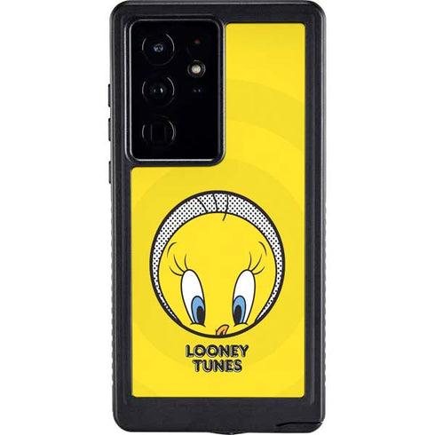 Looney Tunes Tweety Bird Full Galaxy S24 Ultra Waterproof Case