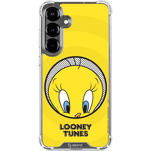 Looney Tunes Tweety Bird Full Galaxy S26 Clear Case