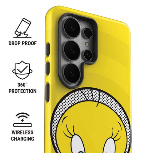 Looney Tunes Tweety Bird Full Galaxy S26 Ultra Impact Case