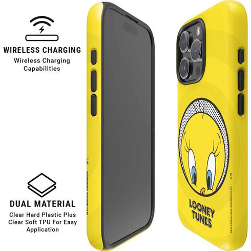 Looney Tunes Tweety Bird Full iPhone 16 Pro Magsafe Impact Case