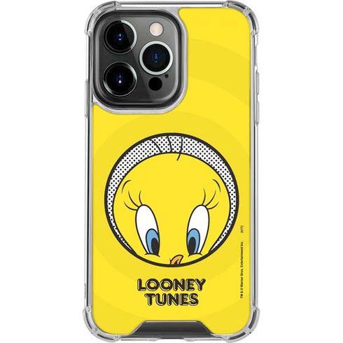 Looney Tunes Tweety Bird Full iPhone 16 Pro Max Clear Case