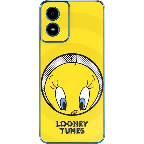 Looney Tunes Tweety Bird Full Moto G Play 4G (2024) Skin