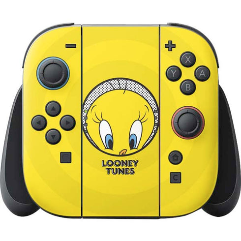 Looney Tunes Tweety Bird Full Nintendo Switch 2 (2025) Joy-Con Controller Skin