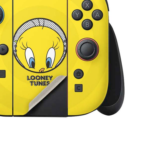 Looney Tunes Tweety Bird Full Nintendo Switch 2 (2025) Joy-Con Controller Skin