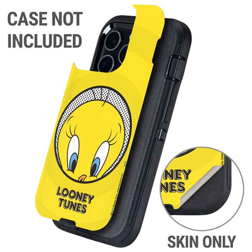 Looney Tunes Tweety Bird Full Otterbox Defender iPhone Skin