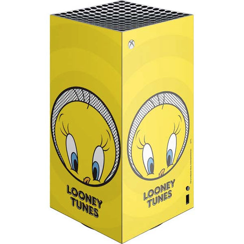 Looney Tunes Tweety Bird Full XBox Series X Digital Edition Console Skin