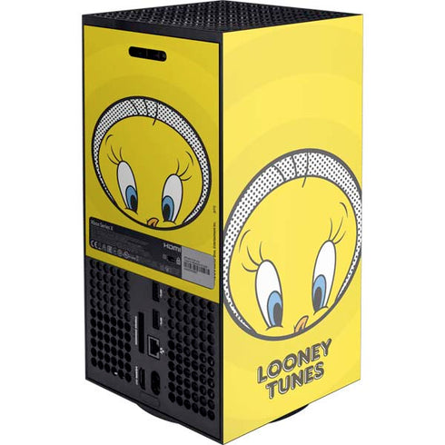Looney Tunes Tweety Bird Full XBox Series X Digital Edition Console Skin
