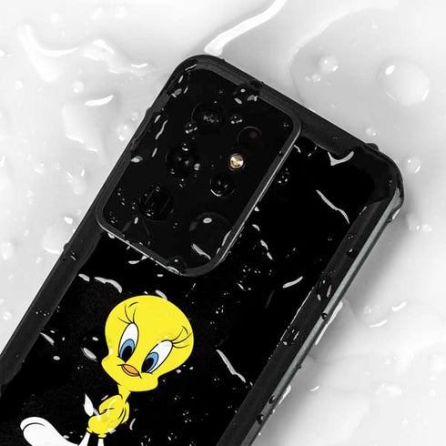 Looney Tunes Tweety Bird Galaxy S24 Ultra Waterproof Case