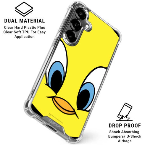 Looney Tunes Tweety Bird Galaxy S26 Plus Clear Case