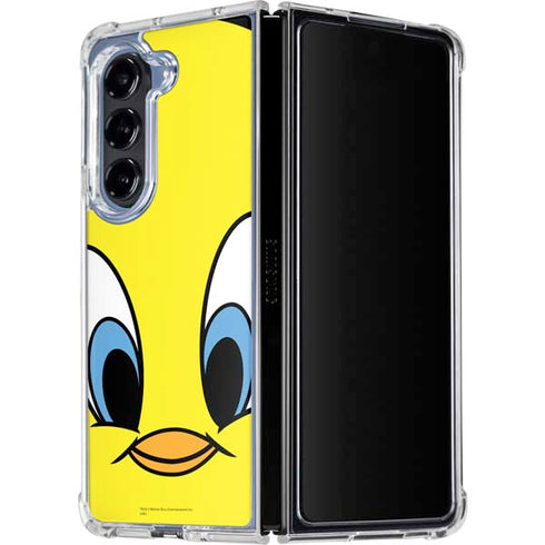 Looney Tunes Tweety Bird Galaxy Z Fold5 5G Clear Case