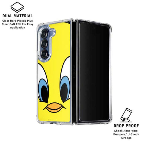 Looney Tunes Tweety Bird Galaxy Z Fold6 Clear Case