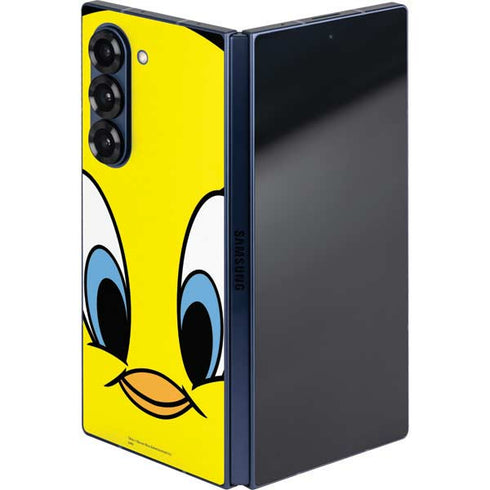 Looney Tunes Tweety Bird Galaxy Z Fold6 Skin