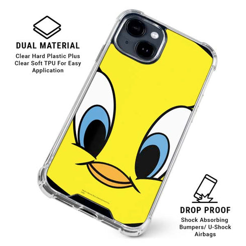 Looney Tunes Tweety Bird iPhone 15 Clear Case