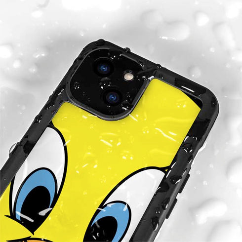 Looney Tunes Tweety Bird iPhone 15 Plus Waterproof Case