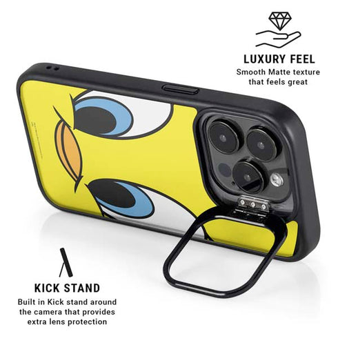 Looney Tunes Tweety Bird iPhone 15 Pro Kickstand Case
